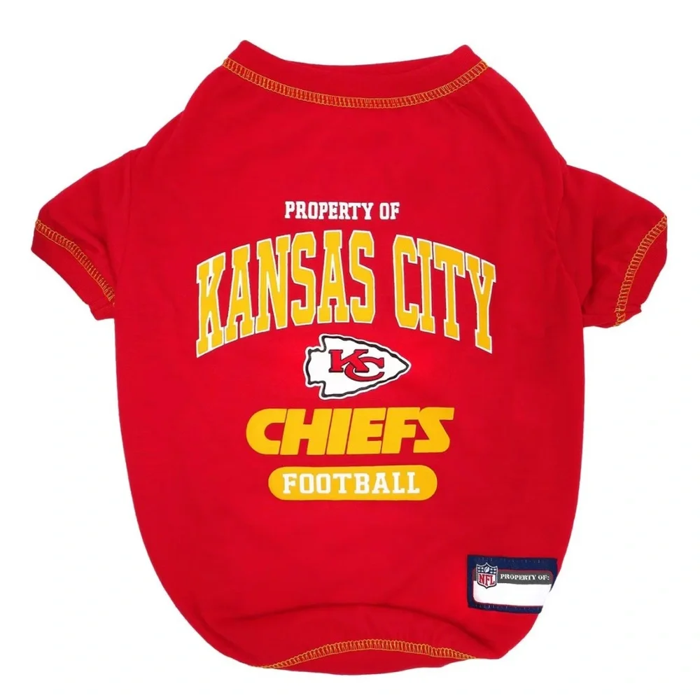 NWT Kansas City Chiefs NFL XS Cat or dog t-shirt #swiftie #chiefs cat clothes